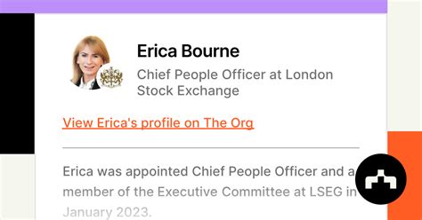 London Stock Exchange : Erica Bourne to join LSEG as Chief .